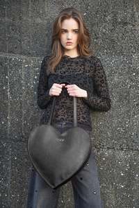 COOP TOTE-ALLY SMITTEN BAG - BLACK