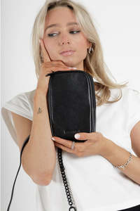 Bags Purses: FEDERATION ATTACHED TO ME BAG - BLACK