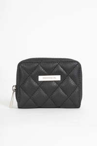 Bags Purses: FEDERATION FOR WALLET - BLACK/SILVER