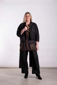 Vogue Coats Jackets: DEEANNE HOBBS HERITAGE JACKET - BLACK