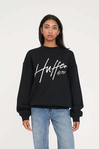 Vogue: HUFFER RELAX CREW/BIOPIC - BLACK