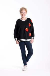 JELLICOE TEAM SWEATER - BERRY NICE