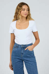 SILENT THEORY MIA TEE - WHITE