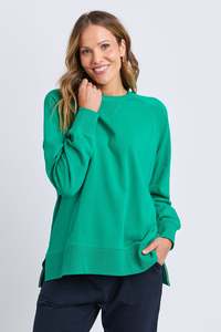 Elm: ELM MELBOURNE CREW - TURQUOISE