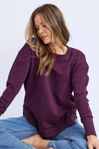 Foxwood 1: FOXWOOD SIMPLIFIED CREW - PLUM