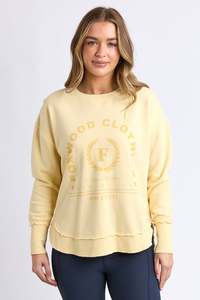 Foxwood 1: FOXWOOD MEDALION CREW - LEMON