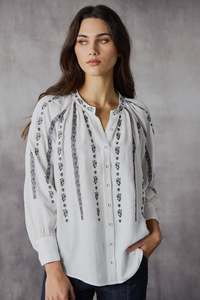 LANIA CHANTEL SHIRT - OFF WHITE