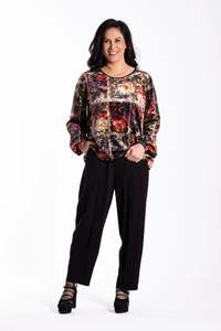 Vogue Tops: JELLICOE LATTICE  TOP - DIVIDES OF NATURE