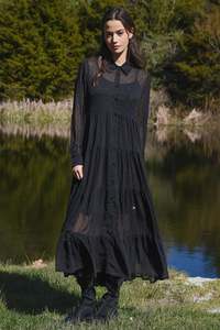 Vogue Dresses: COOP SUN & THE SWOON DRESS - BLACK