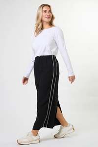 STELLA + GEMMA PARK SKIRT - BLACK