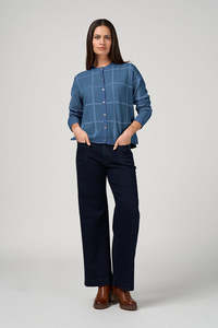 LOOBIE'S STORY ASTORIA CARDI - DENIM