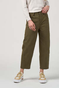 MADLY SWEETLY TETRIS PANT - KHAKI