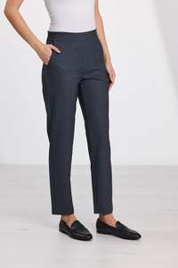 NEWPORT OWEN PONTI PANT - CIRCLE DASH PRINT