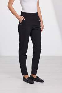 NEWPORT OWEN PONTI PANT - BLACK