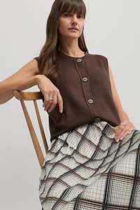 Yarra Trail: YARRA TRAIL PICCOLO VEST - TRUFFLE