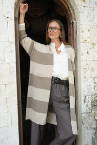 Z P: Z&P LL LUXE CARDI - MINK