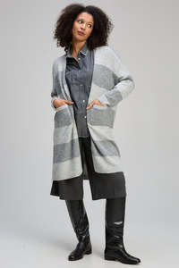 Z&P LL LUXE CARDI - DOVE