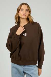 SILENT THEORY LUXE CREW - CHOCOLATE