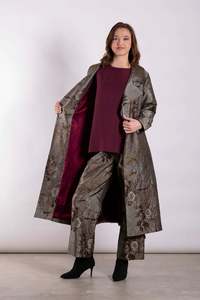 Womens Pants: DEEANNE HOBBS BRIE PANTS - GILDED SKETCH