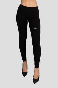 FEDERATION PLAY LEGGINGS SKETCH - BLACK/WHITE