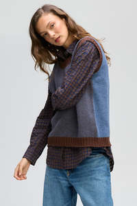 Ld Co: LD & CO POKER DOT SHIRT - COCOA SPOT