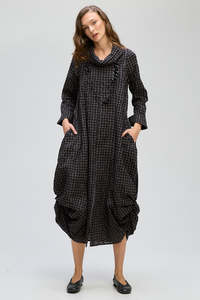 Ld Co: LD & CO POKER DOT DRESS - BLACK SPOT
