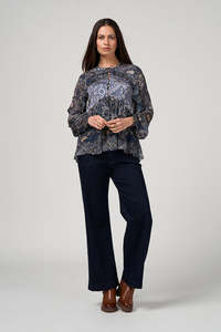 Vogue Tops: LOOBIES STORY HALCYON BLOUSE
