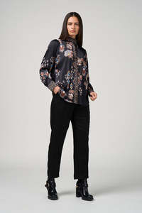 Vogue Tops: LOOBIES STORY GILDED LOTUS SHIRT