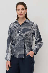 Vogue Tops: MARCO POLO INSIDE LINES SHIRT