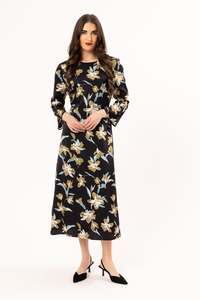 LEILA + LUCA FANCIFUL DRESS - SATIN DREAM