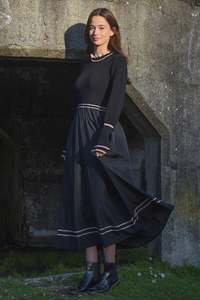 Vogue Dresses: COOP HIGH EXPECTATIONS DRESS - BLACK & PINK