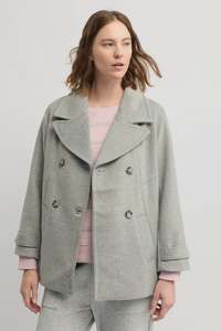 Vogue Coats Jackets: YARRA TRAIL SHELTER COAT - SILVER MARLE