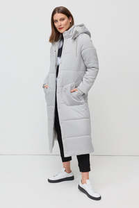 MARCO POLO SHINE BRIGHT PUFFA - SILVER