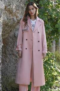 COOP TRENCH CONNECTION COAT - PINK