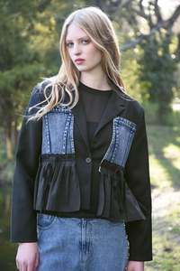 COOP DENIM NOIR JACKET