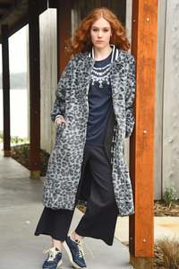 Vogue Coats Jackets: CURATE ON THE SPOT COAT - BLUE