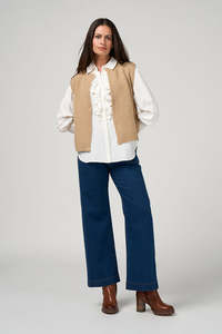 LOOBIES STORY AMARA VEST - SAND