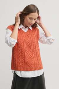 YARRA TRAIL RATIONALE KNIT VEST - AUTUMN