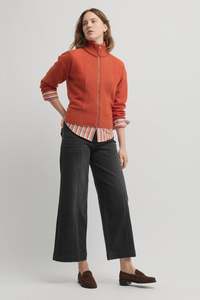 YARRA TRAIL EMBER KNIT JACKET - AUTUMN