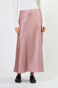 STELLA + GEMMA CALLISTA SKIRT - OLD ROSE
