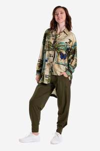 Vogue Tops: JELLICOE PROFESSOR SHIRT - POSTAGE PRINT