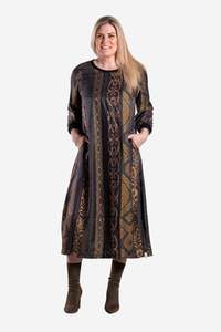 Vogue Dresses: DEEANNE HOBBS CONNECTON DRESS - DESERT PANELS