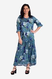 JELLICOE PATRICE DRESS - MIDNIGHT GARDEN