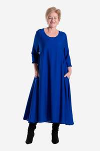 Vogue Dresses: JELLICOE SABLE TIERED DRESS - VIVID BLUE