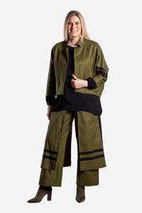 DEEANNE HOBBS HERITAGE JACKET - BAY LEAF