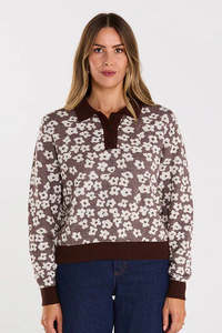 THING THING FAIRPLAY JUMPER - CHOC RIPPLE