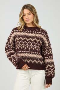 ALL ABOUT EVE FAIR HAVEN KNIT