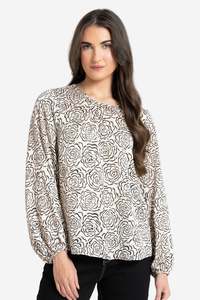 LEILA + LUCA RELIABLE TOP - NATURAL ROSE