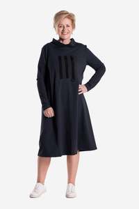 Vogue Dresses: JELLICOE ZALA DRESS - INK