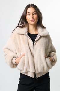 STELLA + GEMMA GIGI JACKET - CLOUD CREAM